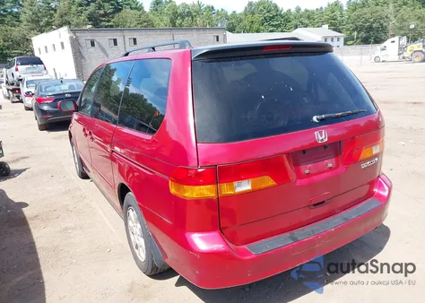 2003 Honda Odyssey Ex-L from USA, damaged, VIN 5FNRL180X3B021226